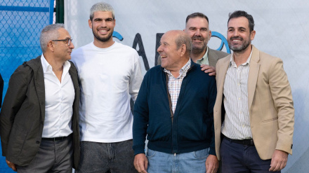 Carlos Alcaraz, socio de honor del club de Campo