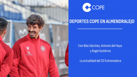 Tertulia deportiva sobre el partido del Extremadura en Melilla