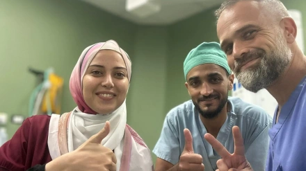 Raúl Incertis, en Gaza