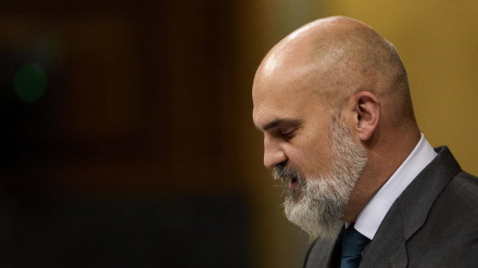 15/06/2021 El diputado de Vox, Víctor Manuel Sánchez Del Real, interviene en una sesión plenaria en el Congreso de los Diputados, a 15 de junio de 2021, en Madrid (España). El Pleno del Congreso debate hoy si abre ya la reforma del Código Penal y en concreto si acelera la despenalización de los llamados delitos de opinión y evite la cárcel en casos como las injurias a la Corona, los ataques a los símbolos del Estado y el enaltecimiento del terrorismo. Se trata de una proposición de ley que Unidas Podemos registró en febrero tras la polémica suscitada por la condena al rapero 'Pablo Hasél'.POLITICA EUROPA PRESS/J. Hellín. POOL - Europa Press