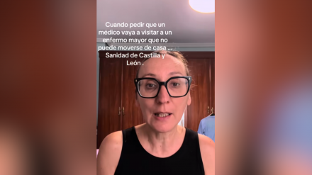 Raquel, vecina de Vitigudino, en TikTok