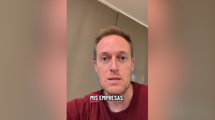 David Canales, autónomo, en el vídeo