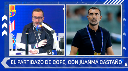 Juanma Castaño entrevista en El Partidazo de COPE a Juan Carlos Carcedo, entrenador del Pafos