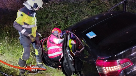 Mariano Fortún en una de las actuaciones que les toca hacer