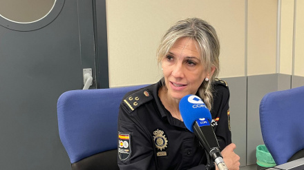 Beatriz Gambón, portavoz de la Policía Nacional