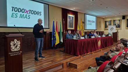 Encuentro de Miguel Borra con delegados de CSIF - Cádiz