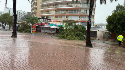 Fotos tormenta en Calvià