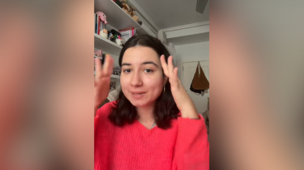 Rocío, en el vídeo