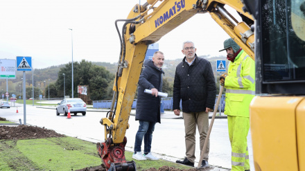 Corredor de árboles en Lugo