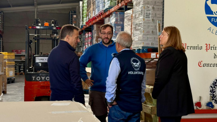 Visita Banco de Alimentos Albacete. Gran Recogida 2025