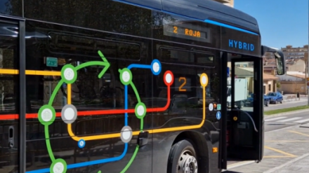 Línea de autobuses Tudela