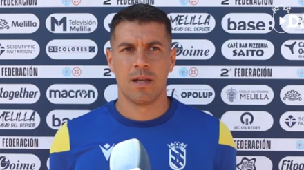 Manuel Cabrera "Pelón", jugador de la UD Melilla y ex jugador del Águilas FC habló en Deportes Cope Lorca y Águilas sobre este partido especial para el
