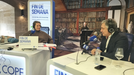 El consejero de Cultura del Gobierno de La Rioja en Fin de Semana COPE