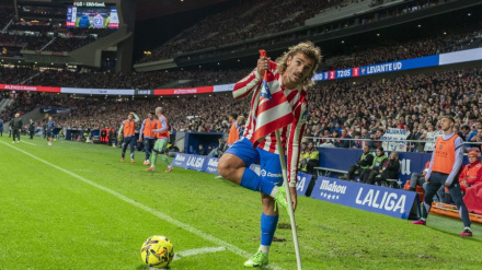 El francés marcó dos goles en la segunda parte
