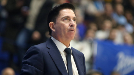 December 7, 2024, Saint Petersburg, Russia: Xavier Pascual, known as Xavi Pascual, head coach of Zenit seen during the VTB United League basketball match, Regular Season, between Zenit Saint Petersburg and CSKA Moscow at ''KCK Arena''.. Final score; Zenit 82:78 CSKA. (Credit Image: © Maksim Konstantinov/SOPA Images via ZUMA Press Wire)