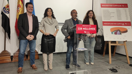 Presentación de los presupuestos de 2026 de la Diputación de Cáceres