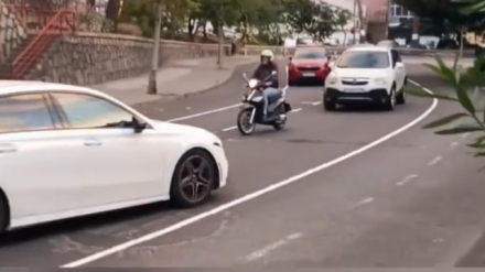 Desconcierto y caos con el nuevo carril bici en el Barranquillo de D. Zoilo