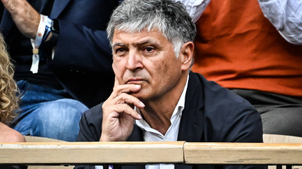 Toni Nadal, durante el Roland Garros de este año 2025