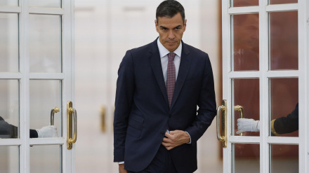 El presidente del Gobierno, Pedro Sánchez