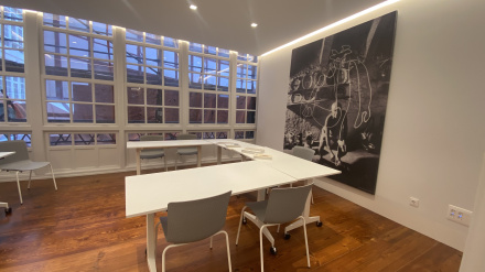 Interior de la Casa-Museo Picasso de A Coruña