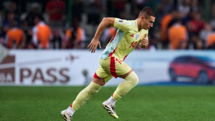 Jorge de Frutos, con la selección española