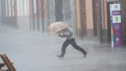 Lluvias intensas en Canarias