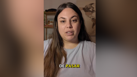 Inés, en el vídeo