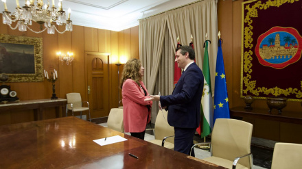 Carmen Castillo junto a Jose María Bellido