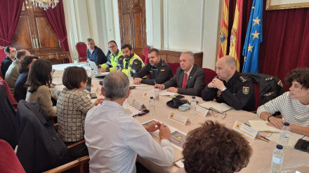 Reunión en la Subdelegación de Gobierno