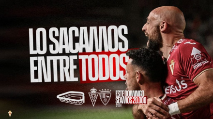 El Real Murcia quiere reunir a 20.000 espectadores ante el CD Teruel