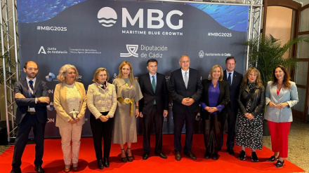 11/11/2025 Almudena Martínez y Bruno García en el II Maritime Blue Growth.POLITICA ESPAÑA EUROPA ANDALUCÍADIPUTACIÓN DE CÁDIZ