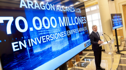 Jorge Azcón anuncia la inversión de 12.000 millones de Forestalia