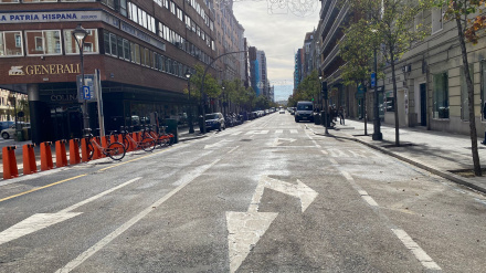 Reapertura al tráfico de la calle Gamazo tras más de seis meses de obras