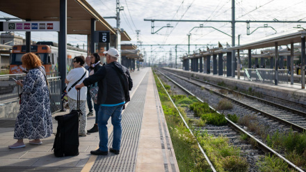 Estación de Sant Vicenç de Calders (Tarragona)