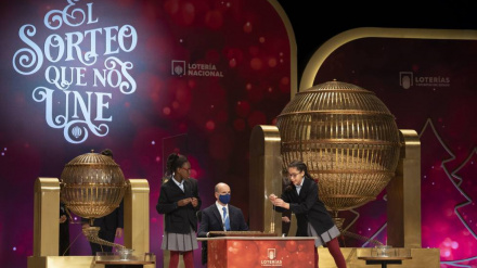 Sorteo de Navidad en el Teatro Real de Madrid