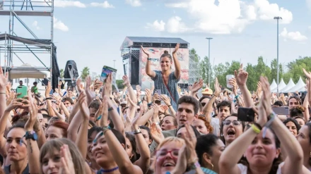 Público en un festival