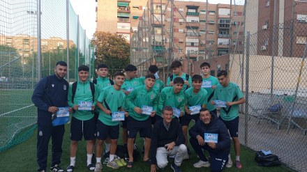 El equipo Juvenil b del FC Cartagena