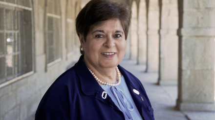 María del Rosario Sáez Yuguero, rectora de la UCAV