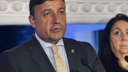 Carlos García, presidente de la Diputación