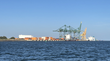 Muelle Sur del Puerto de Huelva
