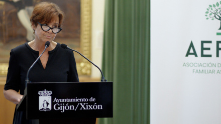 La alcaldesa de Gijón, Carmen Moriyón, en el Ayuntamiento