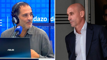 David Sánchez, en El Partidazo de COPE, y Luis Rubiales