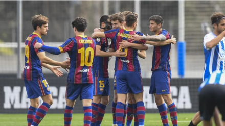 El último derbi de filiales cayó del lado del Barcelona