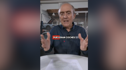 Máximo Sant, experto mecánico, en el víedo