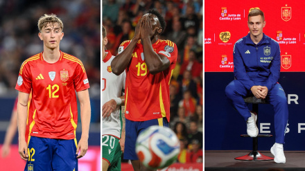 Los tres futbolistas tendrán que ver el partido de Tiflis en la grada.