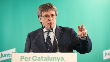 El presidente de Junts, Carles Puigdemont, en una imagen de archivo