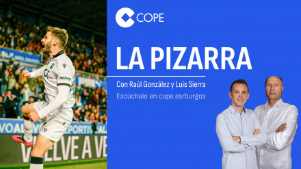La Pizarra 5x11: Mario González le da al Burgos CF la alegría del derbi