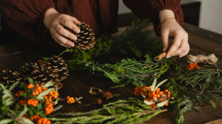 Manualidades fáciles para anticipar la decoración navideña