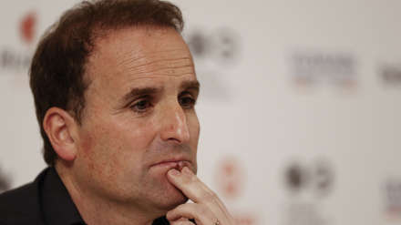 Jagoba Arrasate con la selección de Euskadi