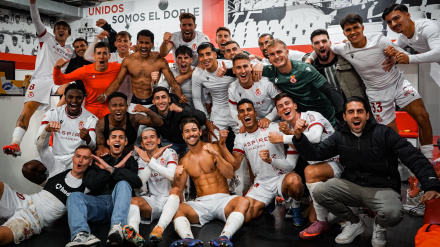 La cultu celebra el triunfo ante el Málaga